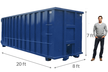 40 Yard Dumpster Rental Size